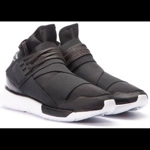 Adidas Y-3 Qasa High Black/White Sneakers